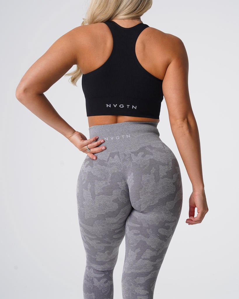 NVGTN Camo Seamless Leggings Grise  Leggings Femme | ATQ-7118057