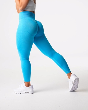 NVGTN Curve Seamless Leggings Aqua  Leggings Femme | GSL-0098166