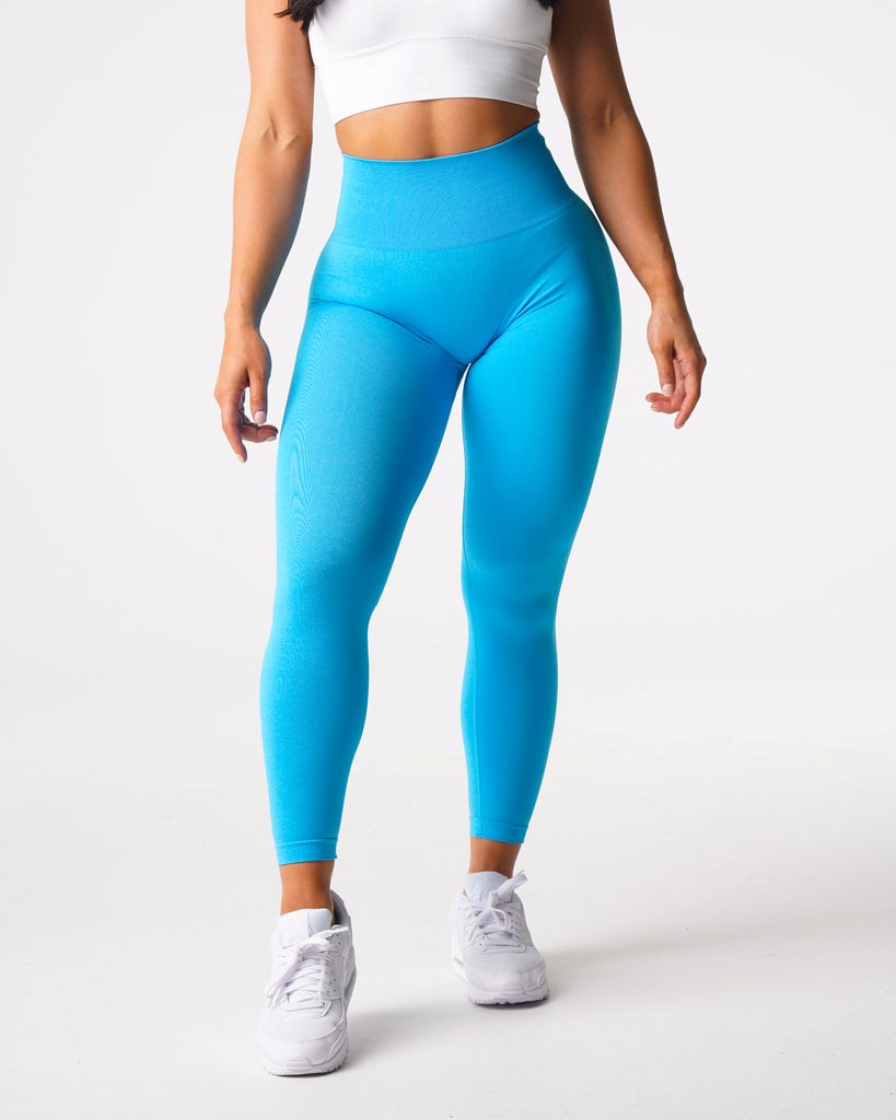 NVGTN Curve Seamless Leggings Aqua  Leggings Femme | GSL-0098166