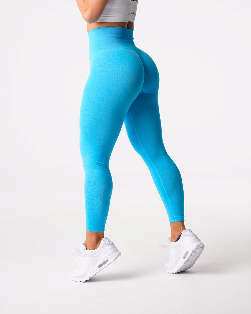 NVGTN Curve Seamless Leggings Aqua  Leggings Femme | GSL-0098166