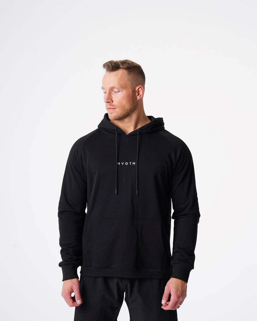 NVGTN Lounge Hoodie Noir  Sweat à Capuche Homme | KMK-8015129