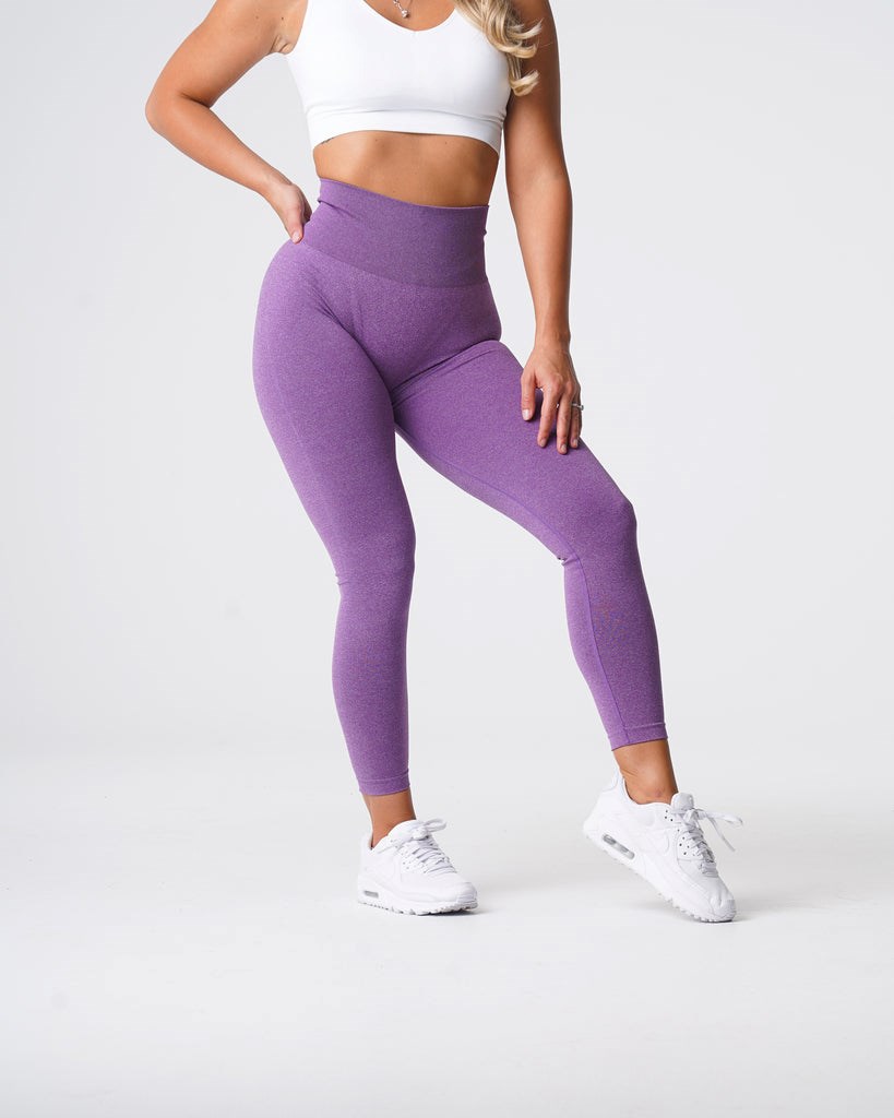 NVGTN Curve Seamless Leggings Violet  Leggings Femme | NMI-0796514