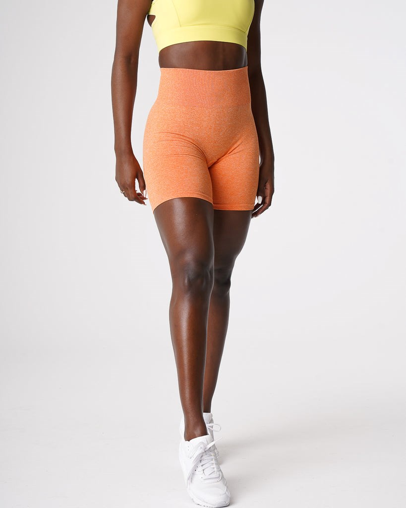 NVGTN Scrunch Seamless Shorts Orange  Shorts Femme | JAT-1510816