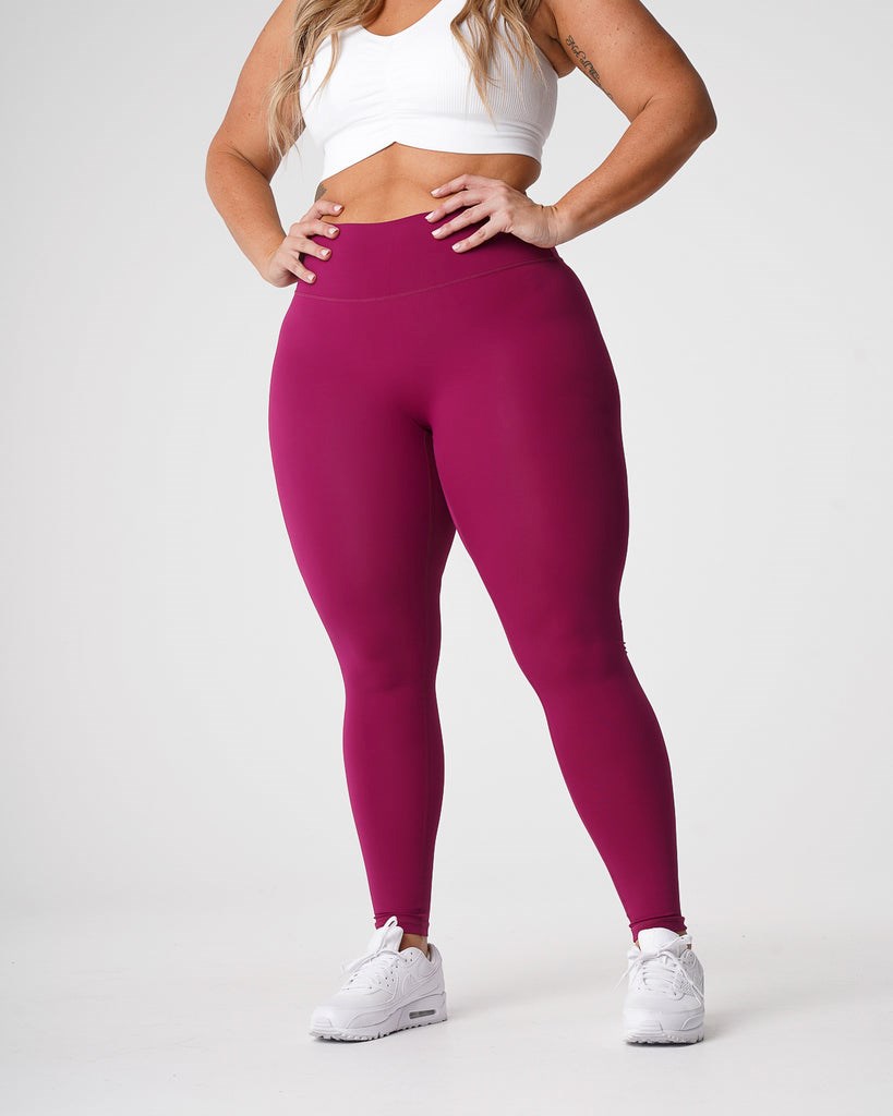 NVGTN Signature 2.0 Leggings Berry  Leggings Femme | UUA-2202870