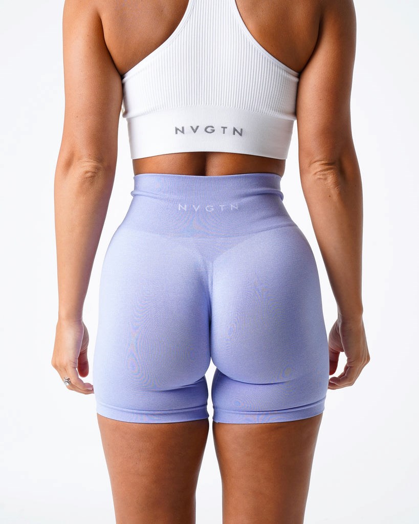 NVGTN Pro Seamless Shorts Periwinkle  Shorts Femme | DQV-1400766