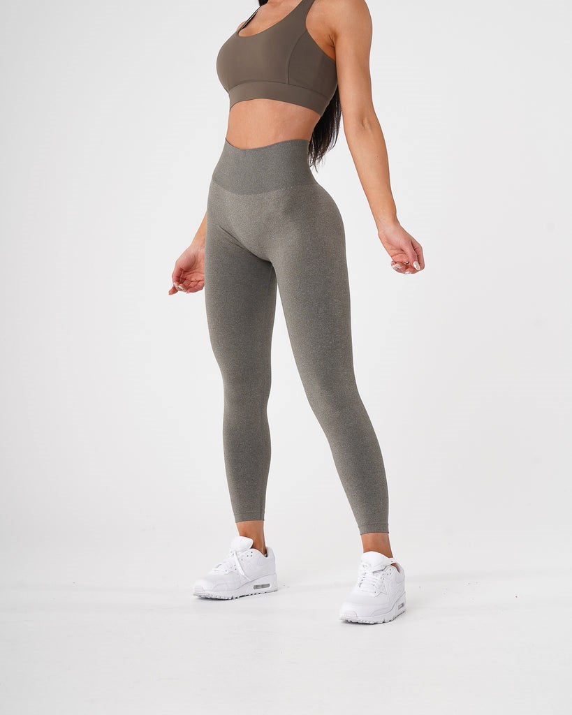 NVGTN Curve Seamless Leggings Kaki Vert  Leggings Femme | WAP-8673478