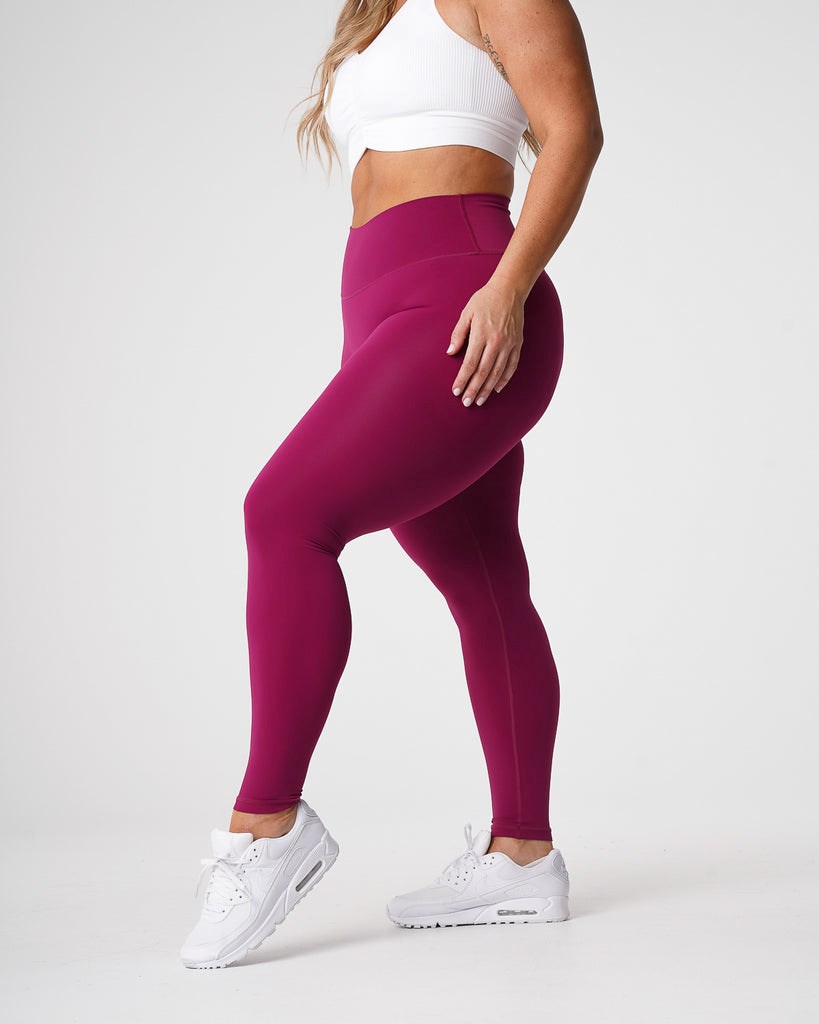 NVGTN Signature 2.0 Leggings Berry  Leggings Femme | UUA-2202870