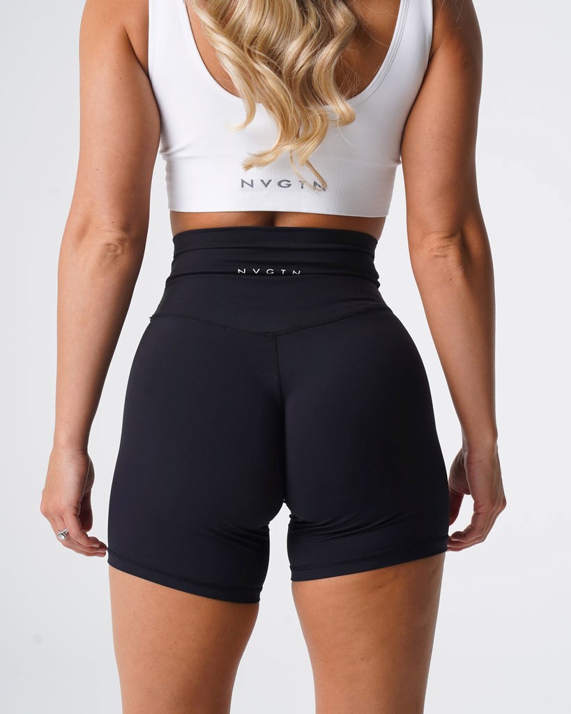 NVGTN Signature 2.0 Shorts Noir  Shorts Femme | IHM-9385926