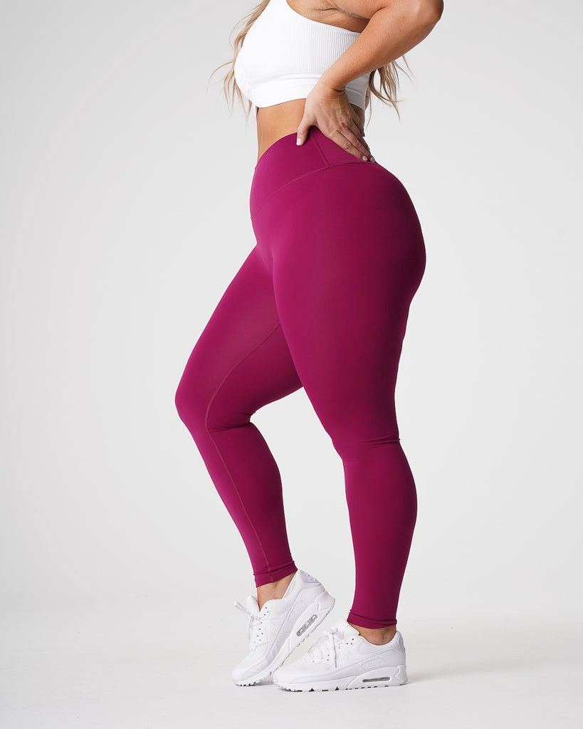 NVGTN Signature 2.0 Leggings Berry  Leggings Femme | UUA-2202870