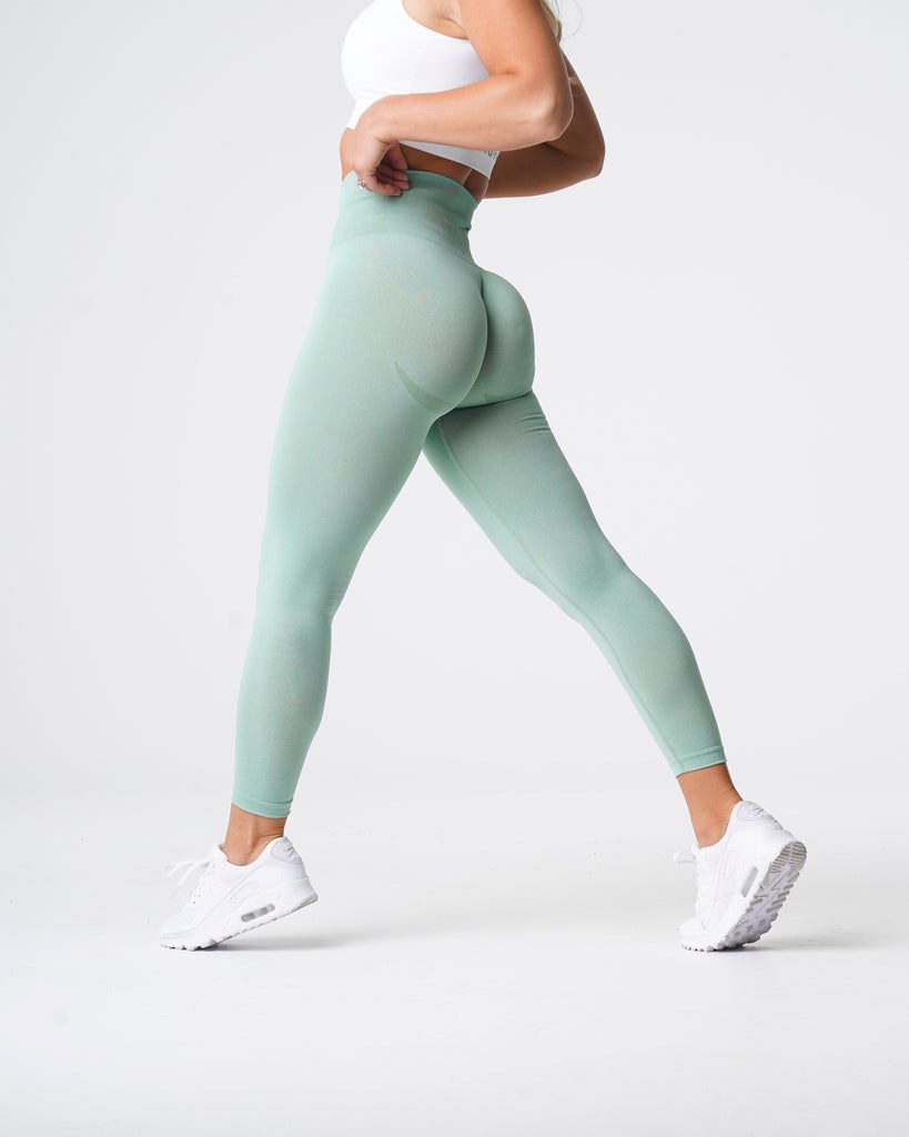 NVGTN Curve Seamless Leggings Vert  Leggings Femme | ORN-2001630