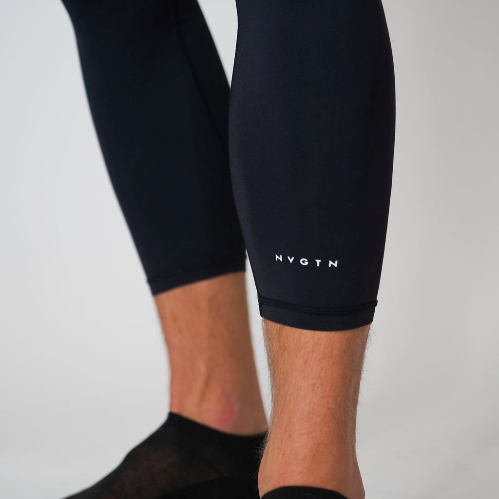 NVGTN Compression Pants 3/4 Length Noir  Pantalon Homme | EAO-3508818