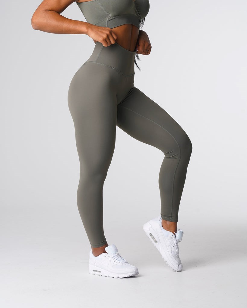 NVGTN Signature 2.0 Leggings Kaki Vert  Leggings Femme | TOG-5194731