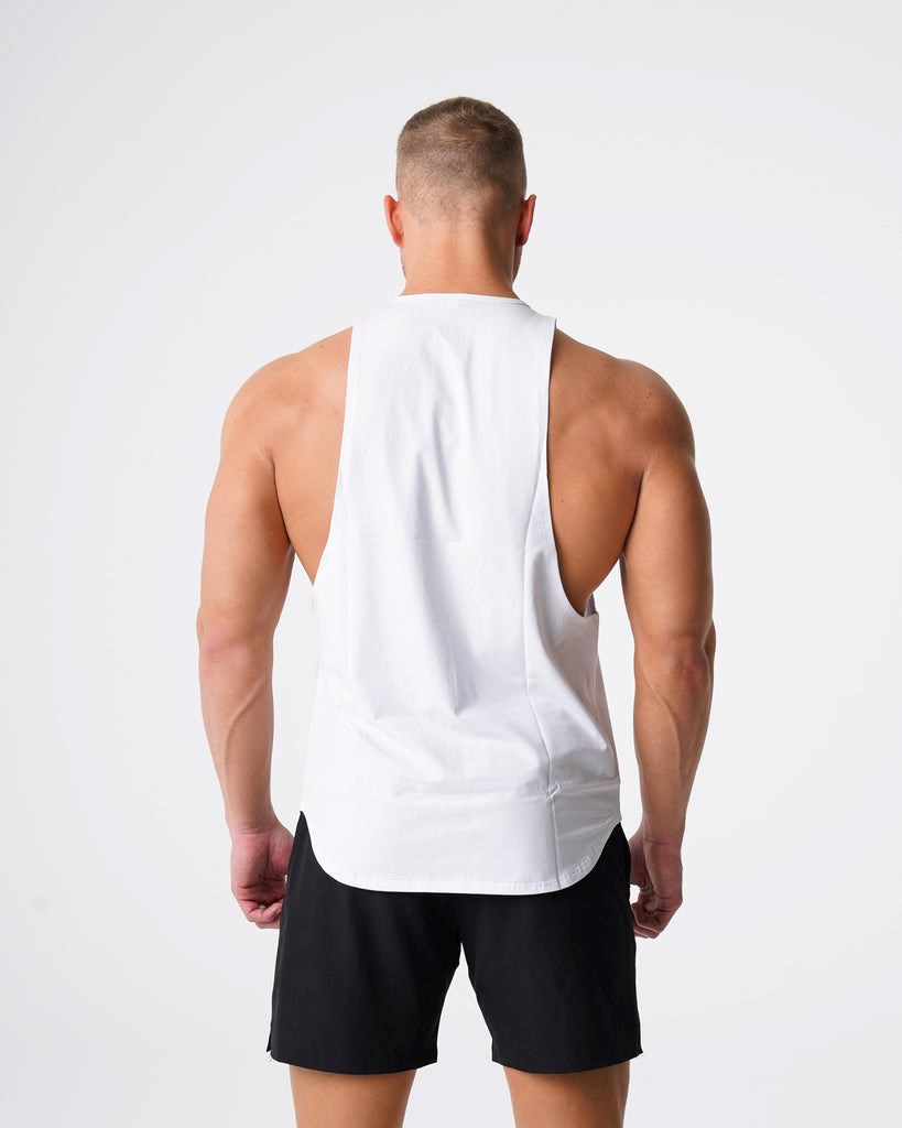 NVGTN Pulse Edge Tank Blanche  Debardeur Homme | ALL-9587237