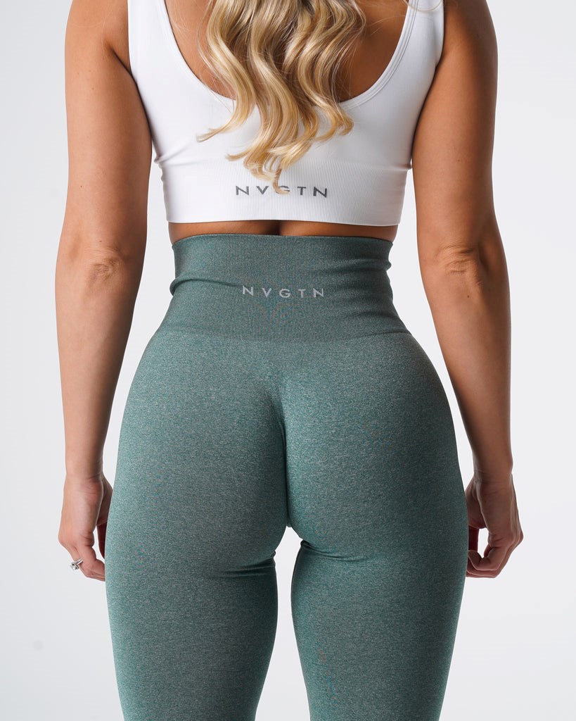 NVGTN NV Seamless Leggings Vert  Leggings Femme | CDM-0437313