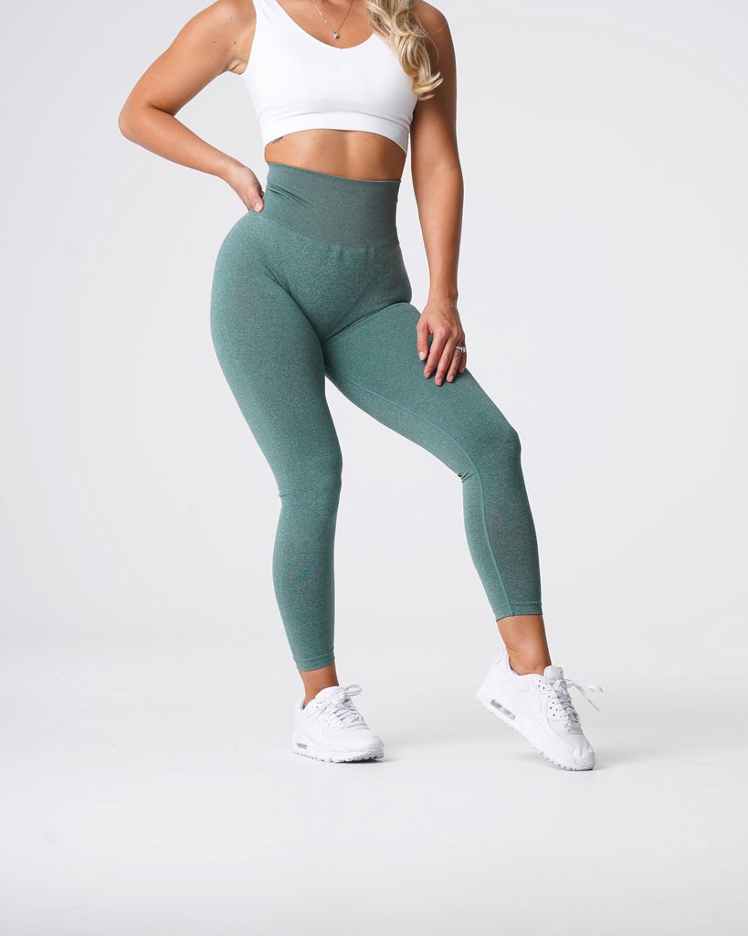 NVGTN NV Seamless Leggings Vert  Leggings Femme | CDM-0437313