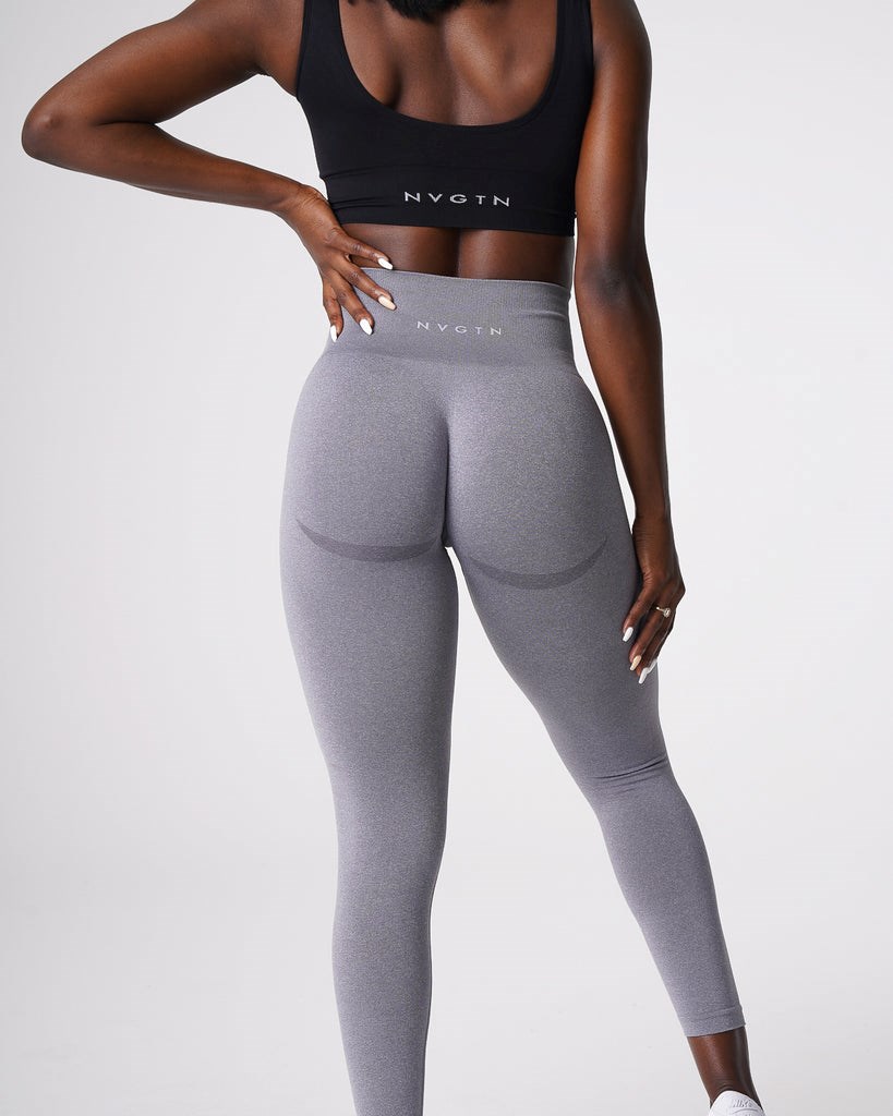 NVGTN Curve Seamless Leggings Grise  Leggings Femme | LHK-3674893