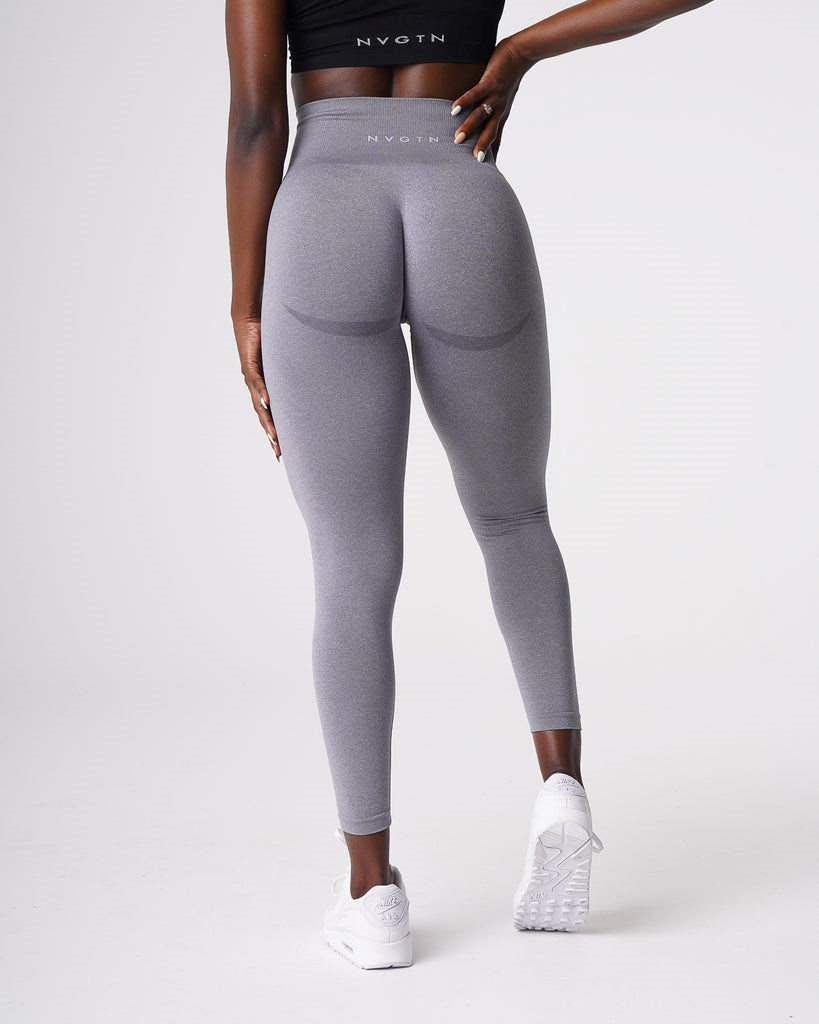 NVGTN Curve Seamless Leggings Grise  Leggings Femme | LHK-3674893