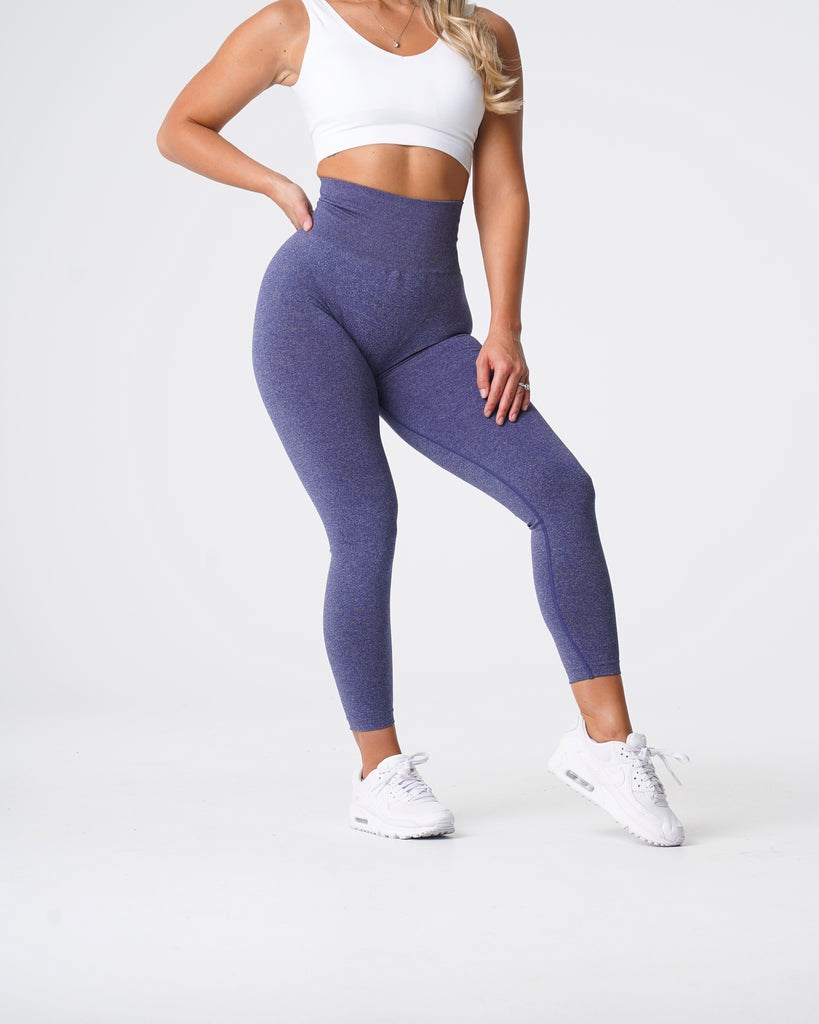 NVGTN NV Seamless Leggings Indigo  Leggings Femme | XAD-9868595