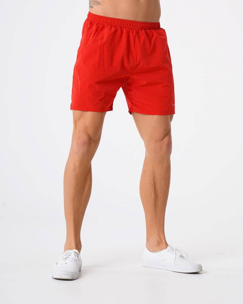 NVGTN Flex Shorts Rouge  Shorts Homme | EDO-5185156