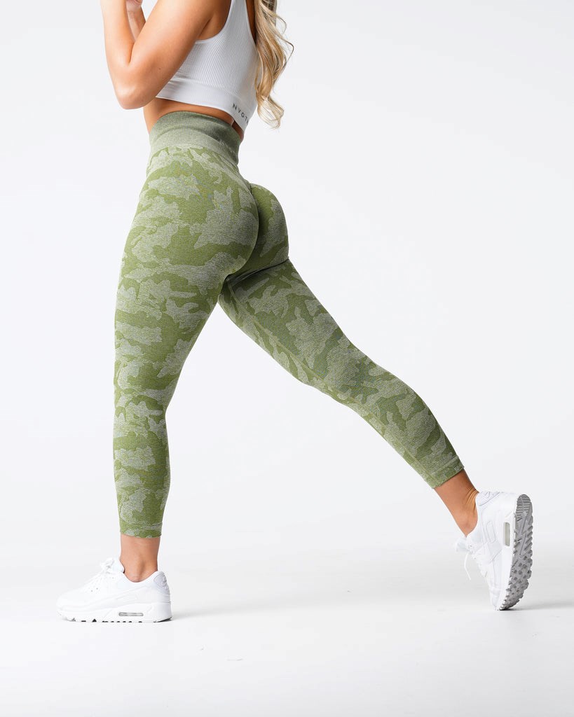 NVGTN Camo Seamless Leggings Meadow  Leggings Femme | JOY-3151030