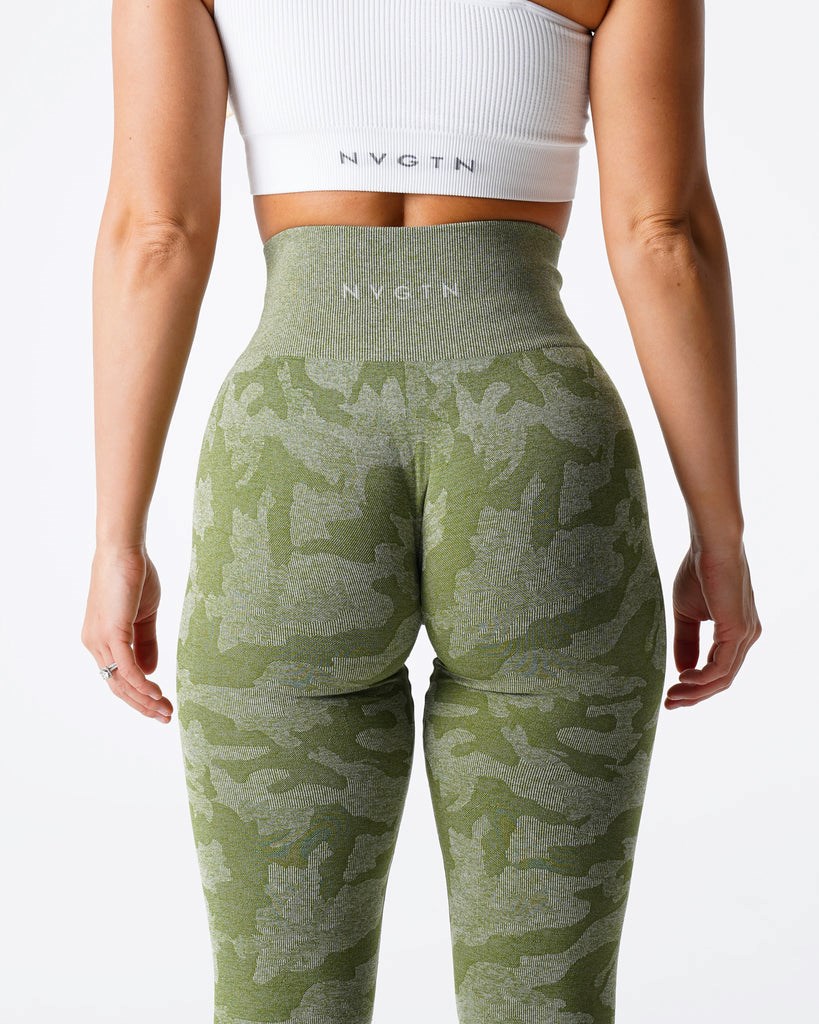 NVGTN Camo Seamless Leggings Meadow  Leggings Femme | JOY-3151030