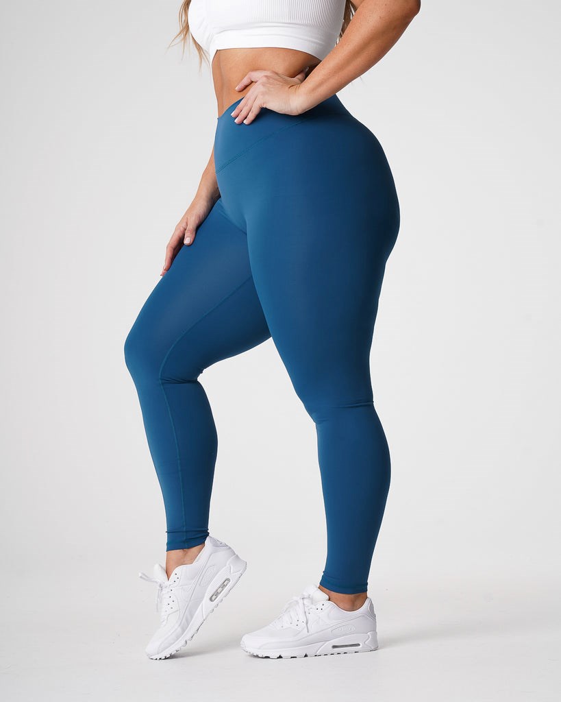 NVGTN Signature 2.0 Leggings Bleu  Leggings Femme | BWU-1797714