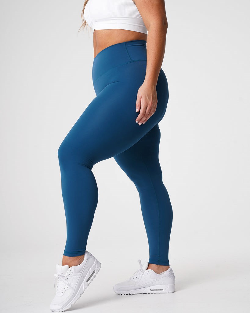 NVGTN Signature 2.0 Leggings Bleu  Leggings Femme | BWU-1797714