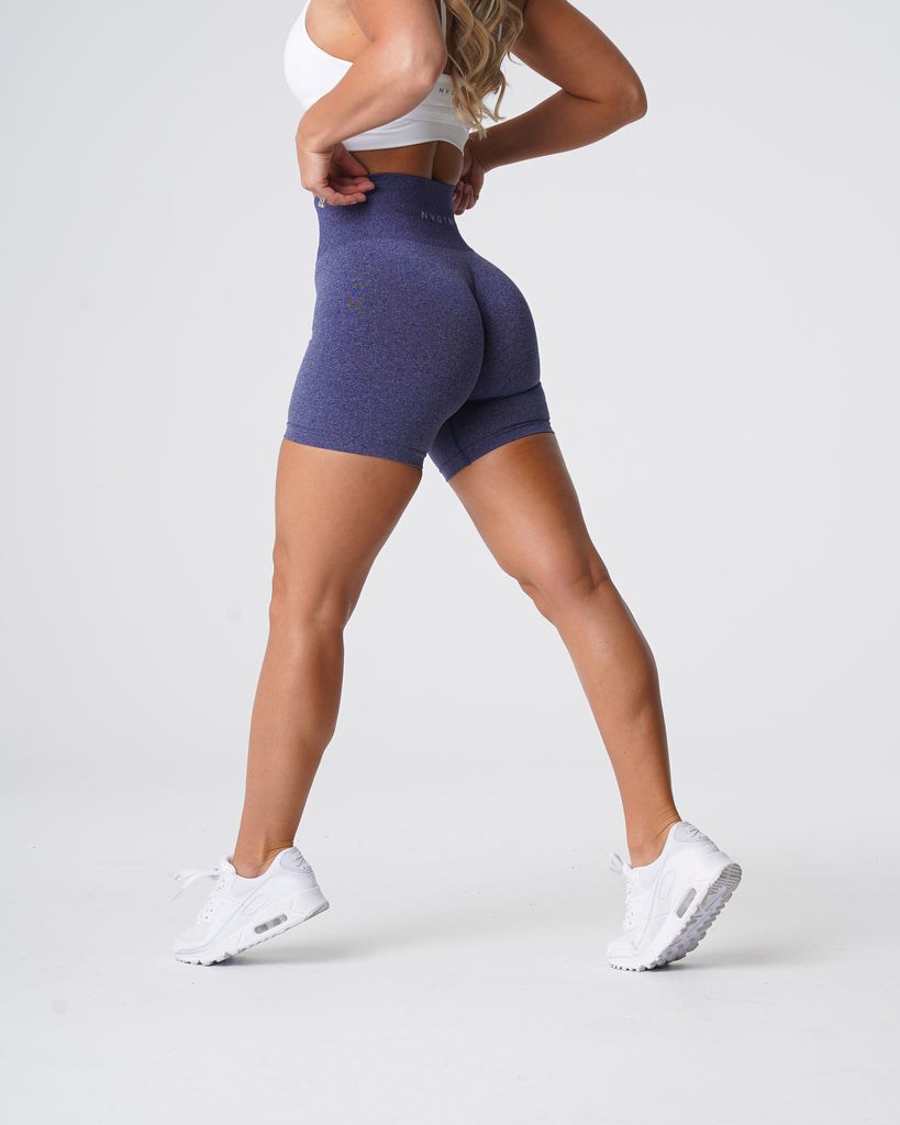 NVGTN Pro Seamless Shorts Indigo  Shorts Femme | CYK-7645792