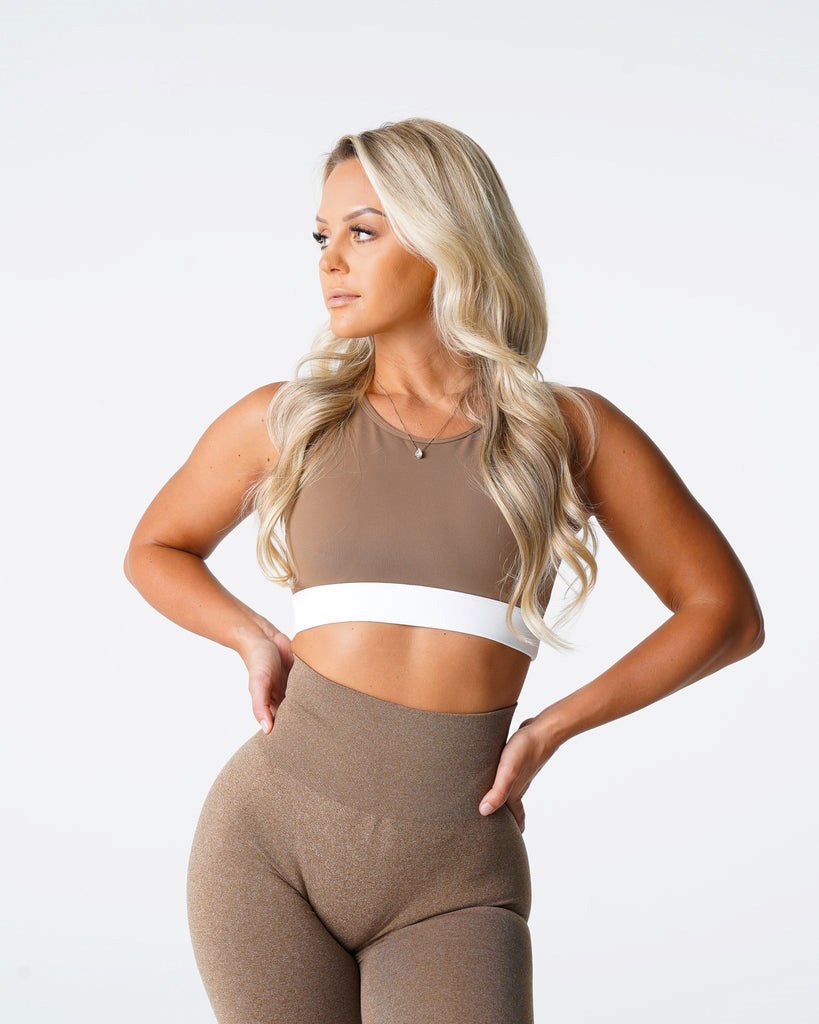 NVGTN Agility Bra Mocha  Hauts Femme | HBC-9763104