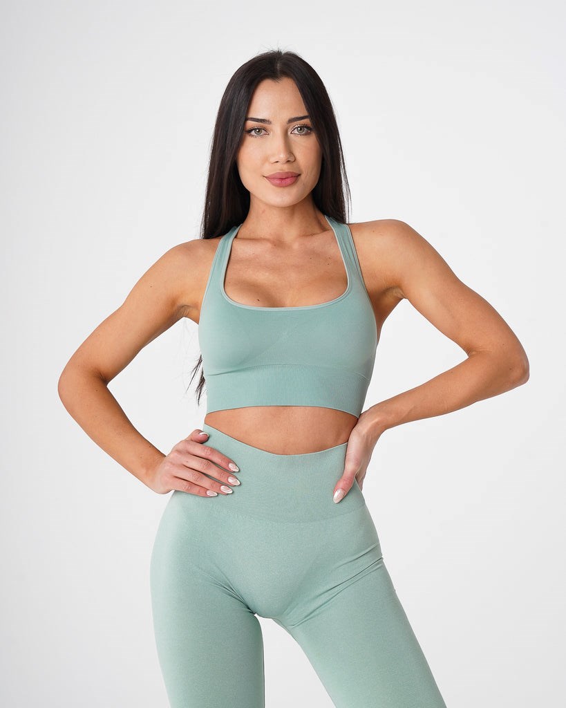 NVGTN Ignite Seamless Bra Vert  Hauts Femme | DLA-4362227