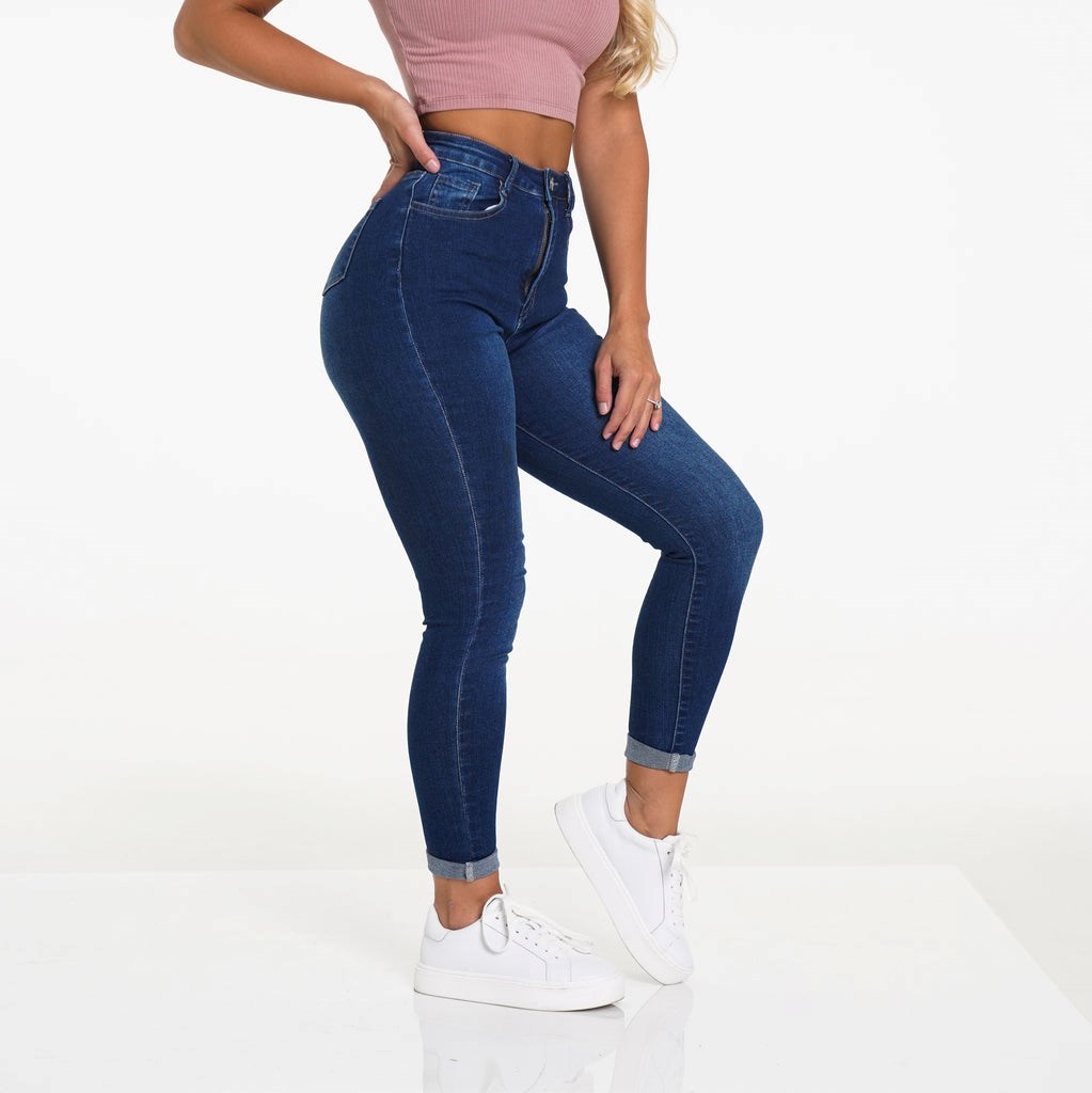 NVGTN Navishape Jeans Lavage Foncé  Jean Femme | SWO-4267513