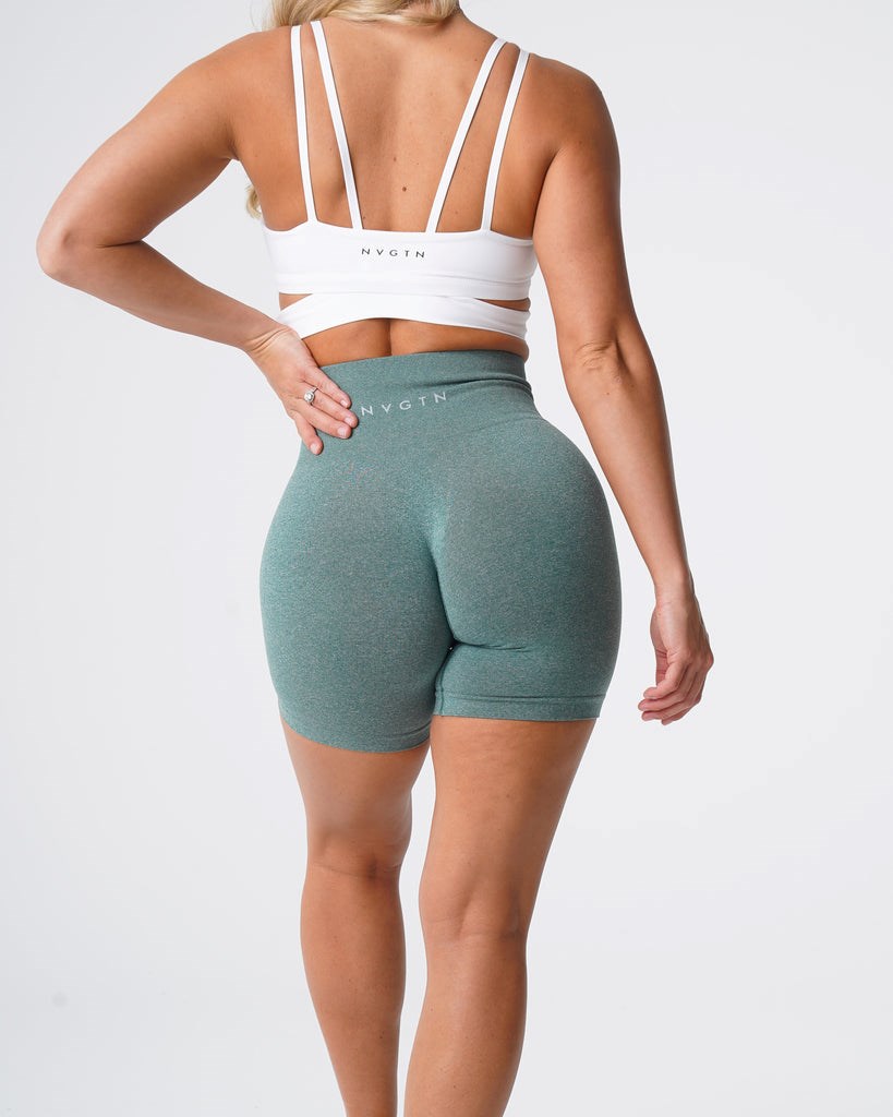 NVGTN Pro Seamless Shorts Vert  Shorts Femme | AVS-8193643