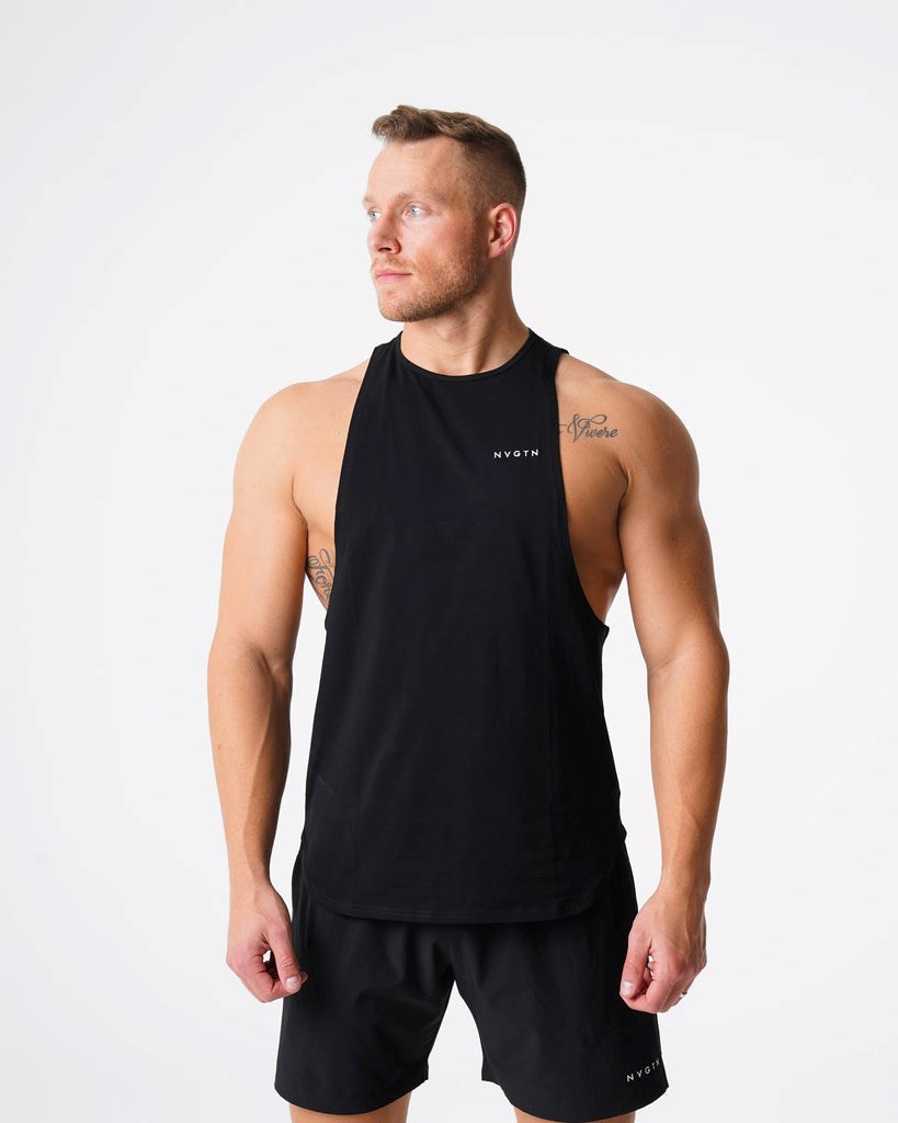 NVGTN Pulse Edge Tank Noir  Debardeur Homme | WXV-3258402