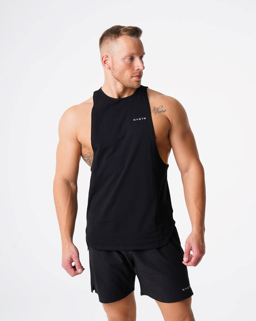 NVGTN Pulse Edge Tank Noir  Debardeur Homme | WXV-3258402