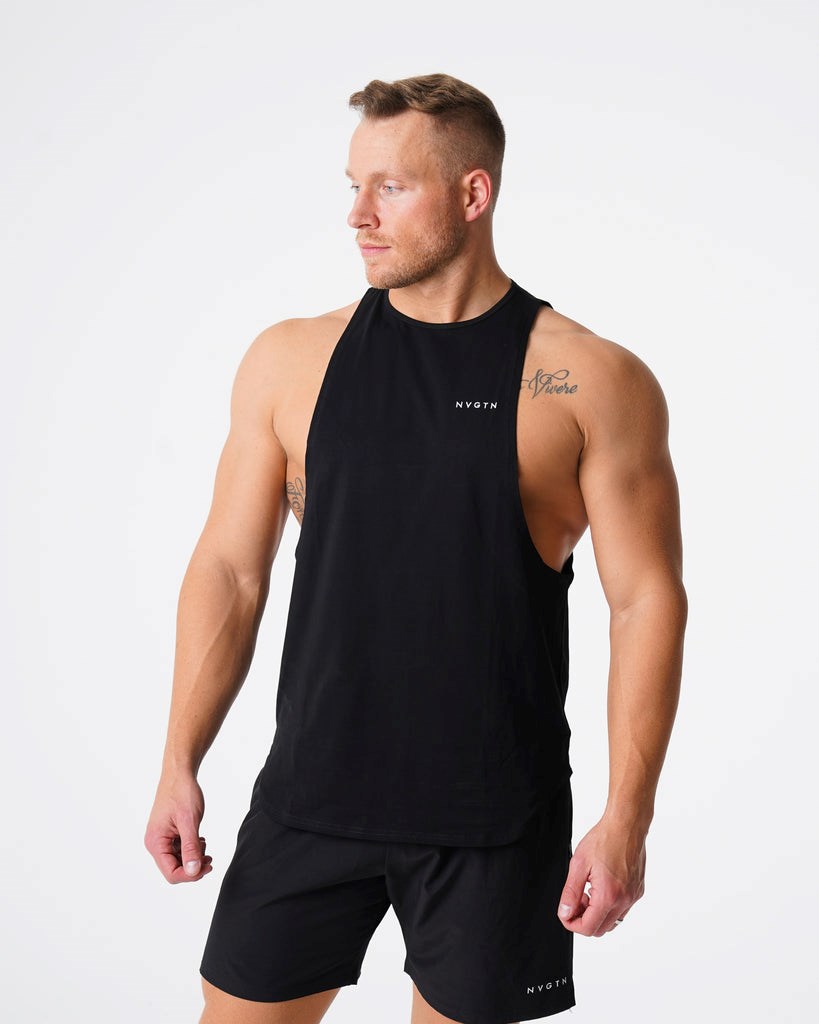 NVGTN Pulse Edge Tank Noir  Debardeur Homme | WXV-3258402