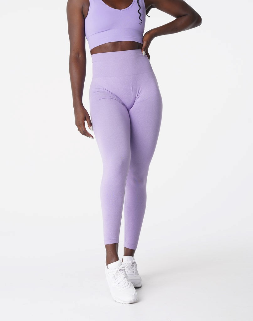 NVGTN Curve Seamless Leggings Lilac  Leggings Femme | GJN-7723365