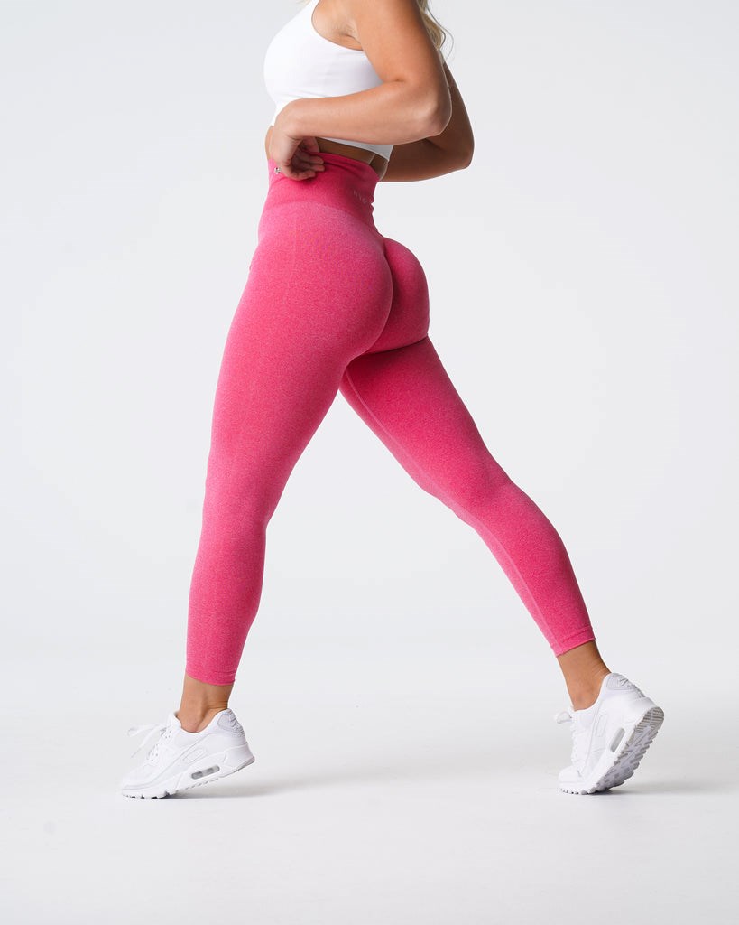 NVGTN NV Seamless Leggings Rose  Leggings Femme | VHP-6953744