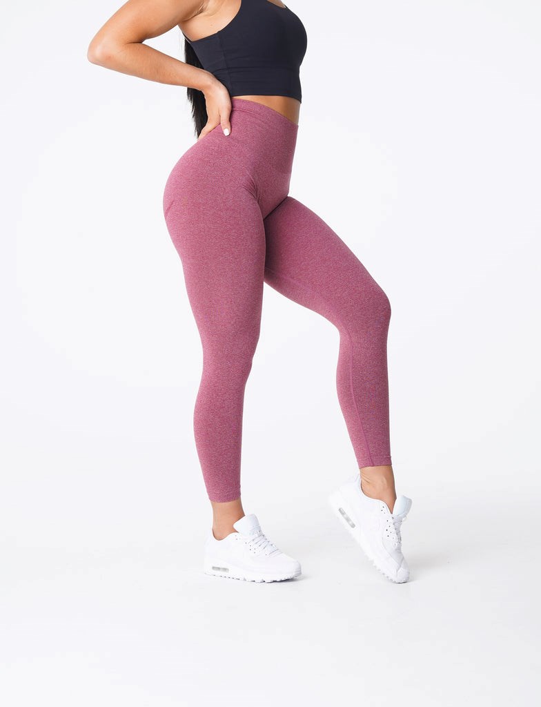 NVGTN Curve Seamless Leggings Bordeaux  Leggings Femme | FIM-3953169