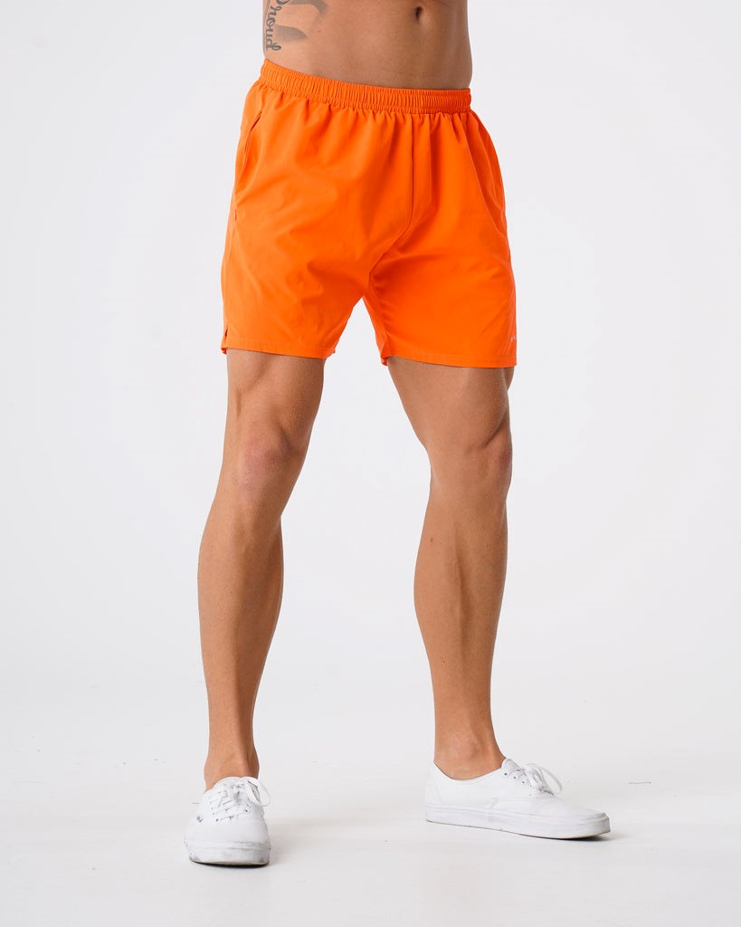 NVGTN Flex Shorts Orange  Shorts Homme | CEP-4236456