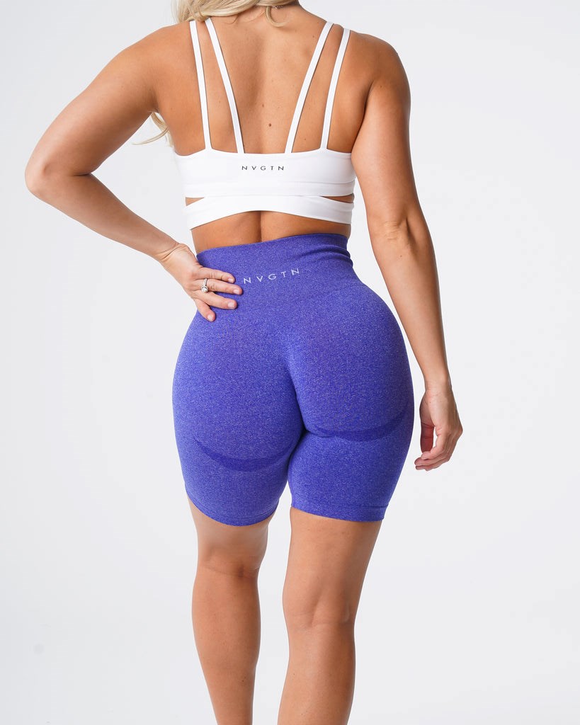 NVGTN Vélo Shorts Bleu  Shorts Femme | WUC-1127902