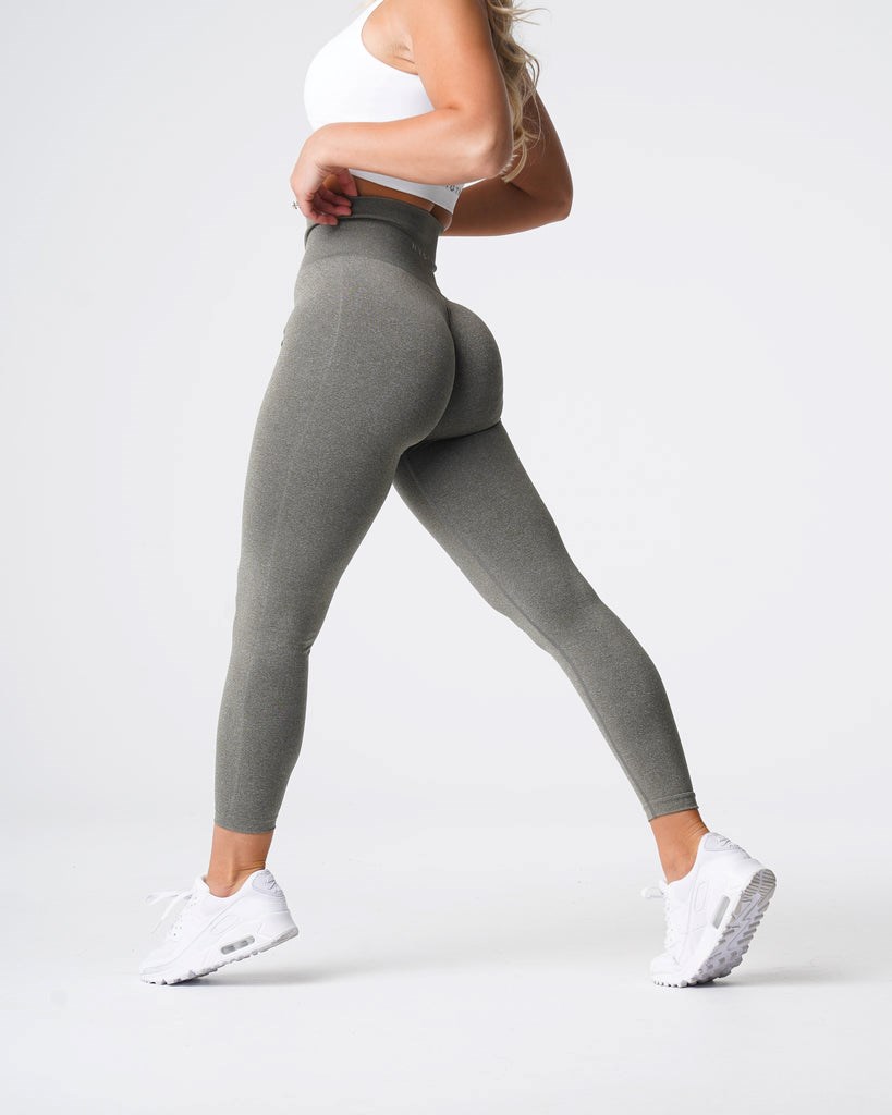 NVGTN NV Seamless Leggings Kaki Vert  Leggings Femme | BGP-6313539