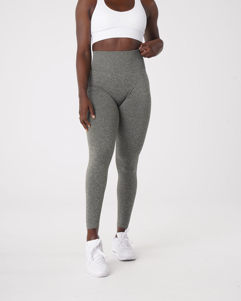 NVGTN Scrunch Seamless Leggings Kaki Vert  Leggings Femme | AOA-5166292