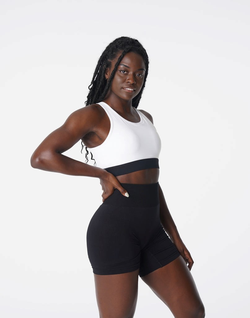 NVGTN Agility Bra Blanche  Soutien Gorge Sport Femme | QCR-3909006