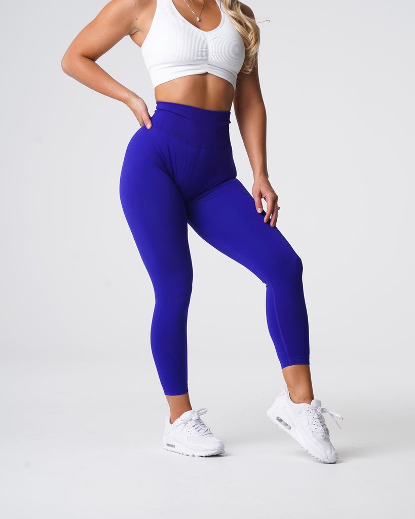 NVGTN Solid Seamless Leggings Cobalt  Leggings Femme | GHP-2416519