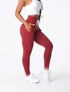 NVGTN Joggers Bordeaux  Joggers Femme | JCJ-0816278