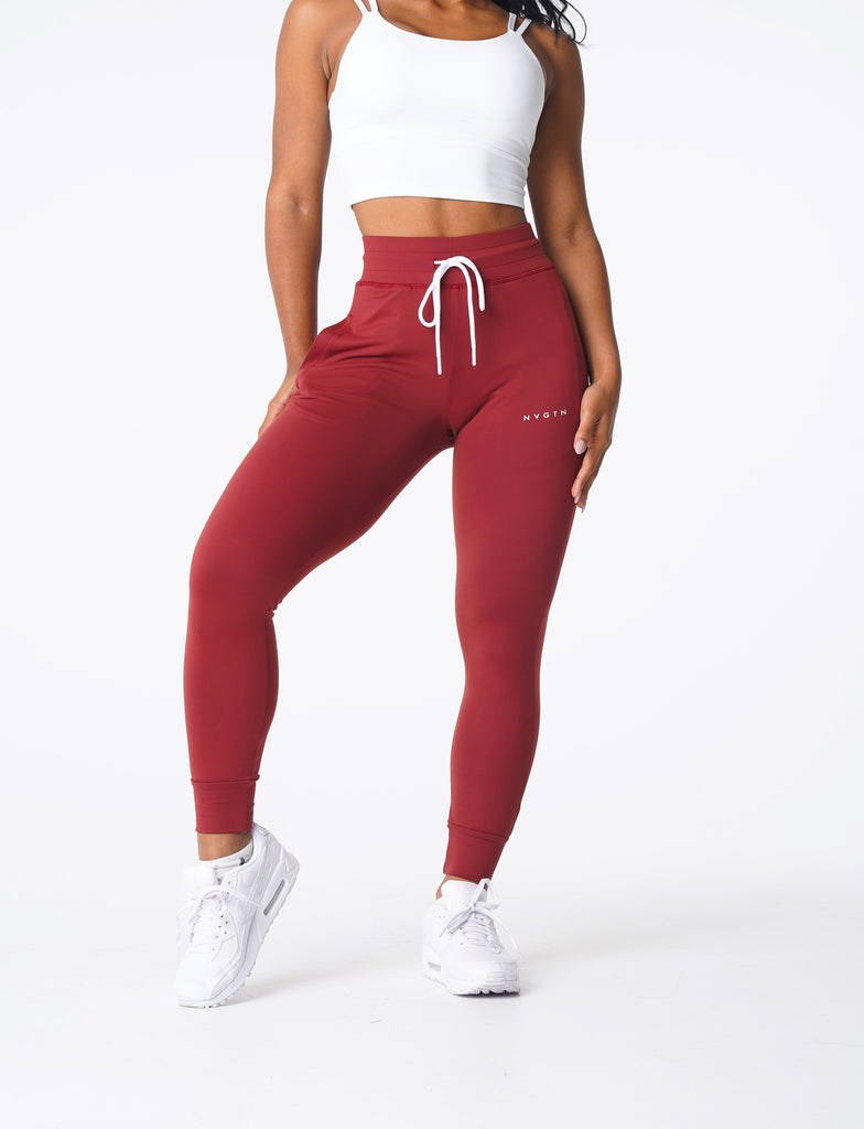 NVGTN Joggers Bordeaux  Joggers Femme | JCJ-0816278