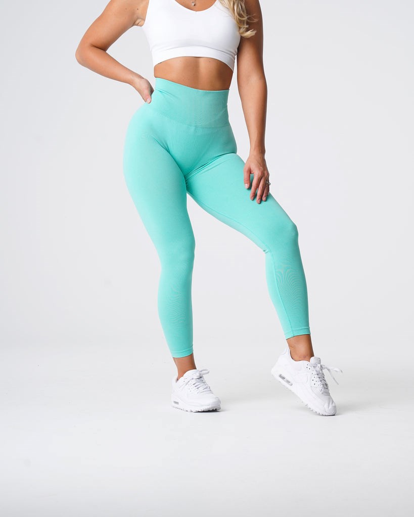 NVGTN Curve Seamless Leggings Menthe  Leggings Femme | FUI-4714019