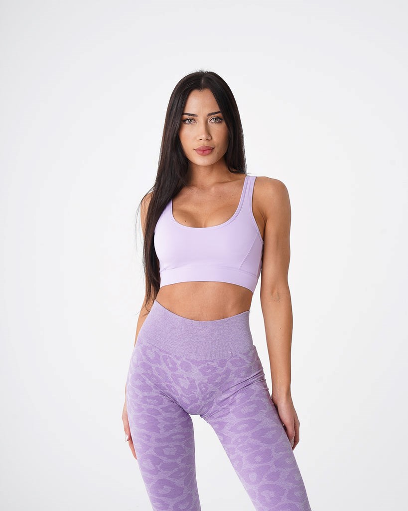 NVGTN Allure Bra Violette  Soutien Gorge Sport Femme | XBK-4246672