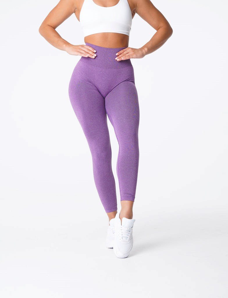 NVGTN NV Seamless Leggings Violet  Leggings Femme | YIA-2588410