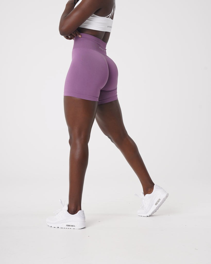 NVGTN Solid Seamless Shorts Orchid  Shorts Femme | VBD-0804456